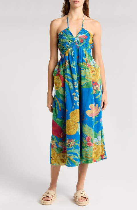 The Screeching Floral Cotton Dress