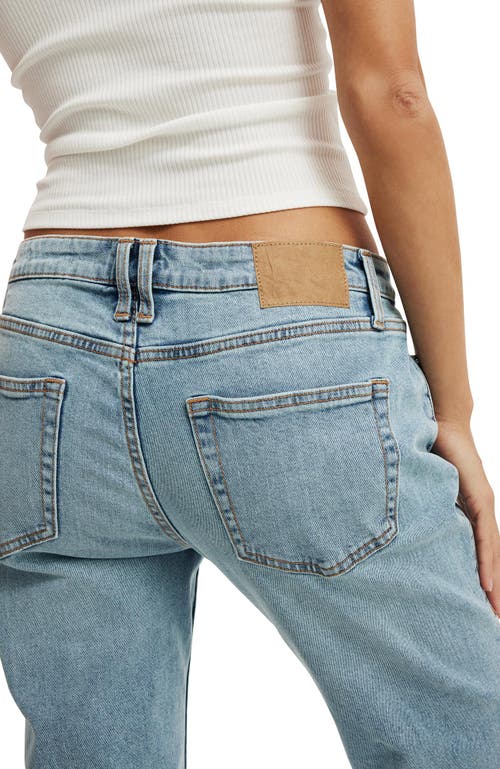 Shop Cotton On Low Rise Bootcut Jean In Rush Blue