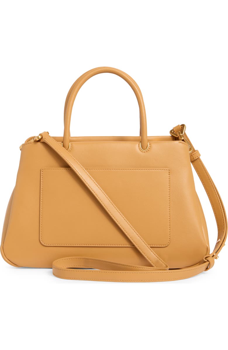 Kate Spade New York grace smooth leather satchel, Alternate, color, Caramel Corn