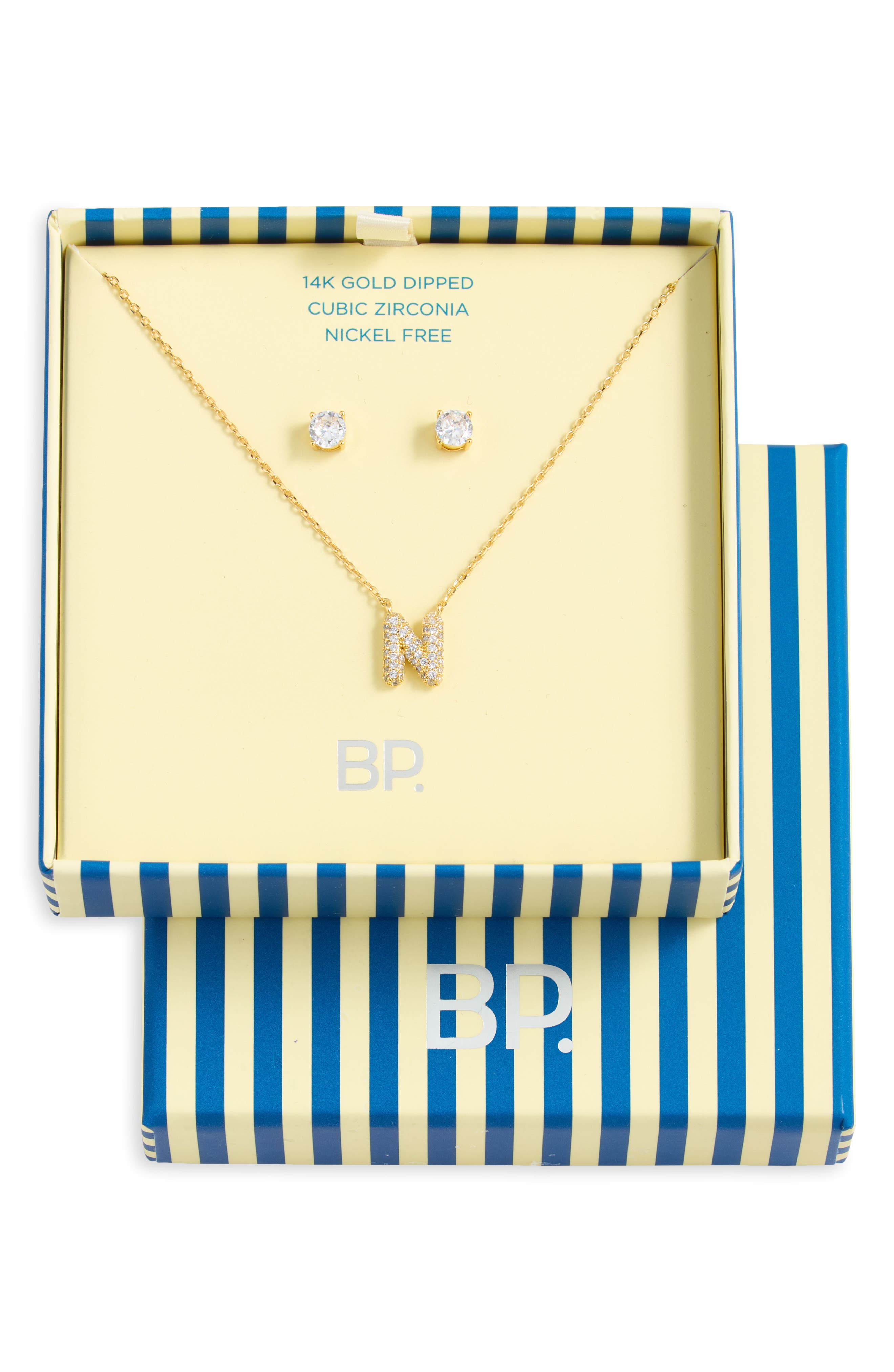 N- 14K GOLD DIPPED