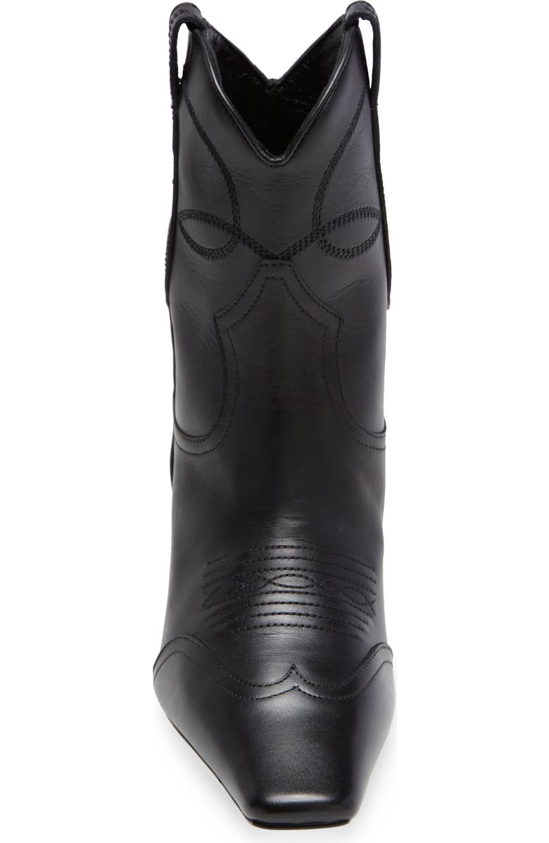 Khaite Dallas Short Western Bootie, Alternate, color,