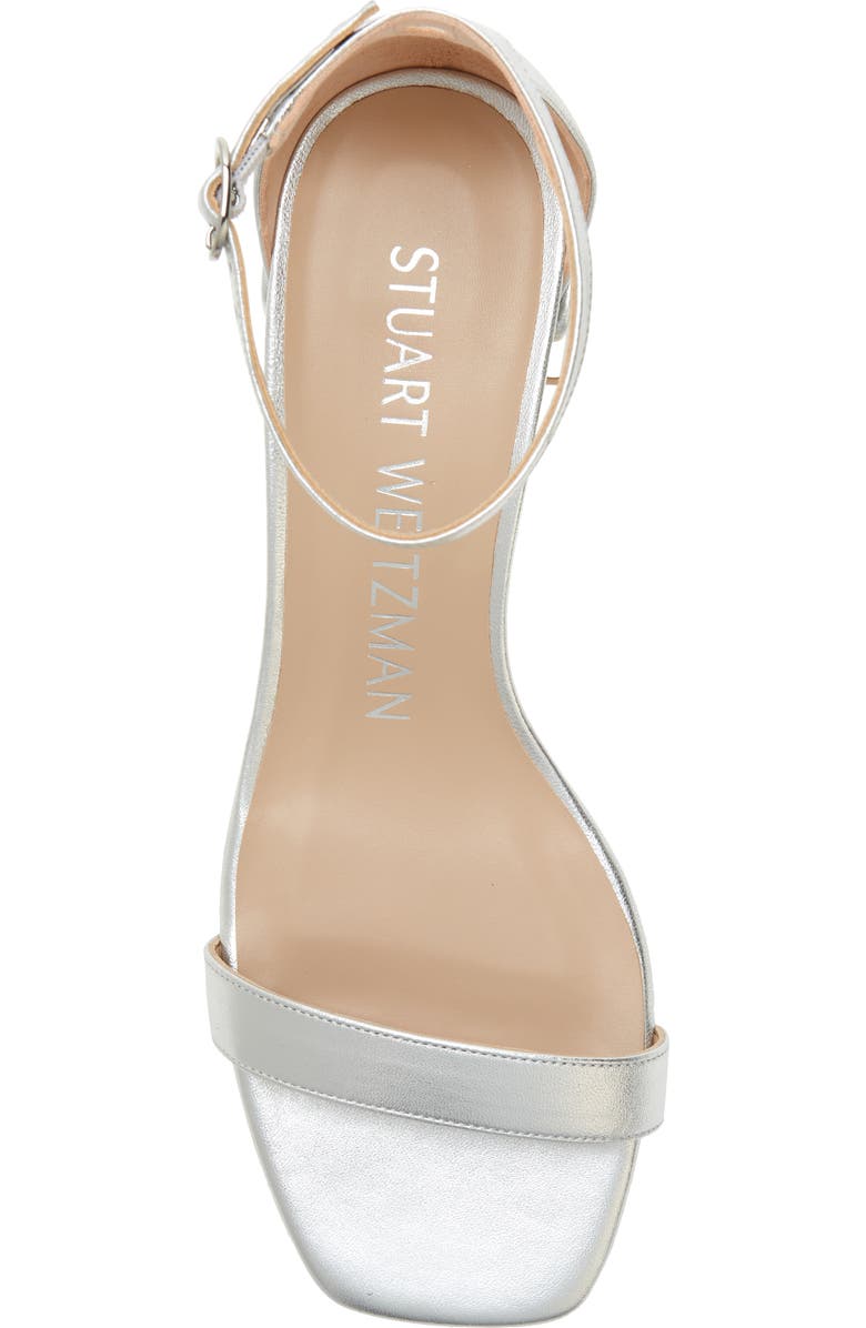 Stuart Weitzman Nudistcurve 35 Block Heel Sandal, Alternate, color,