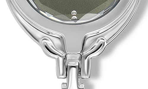 Ettika Dainty Bangle Bracelet Watch In Silver