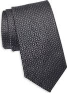Nordstrom Salerno Mini Silk Jacquard Tie