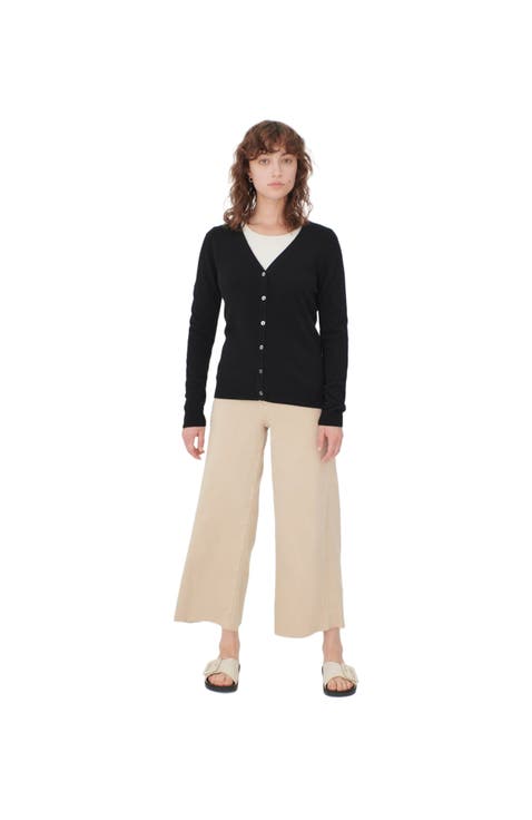 Essential Cashmere V-Neck Cardigan