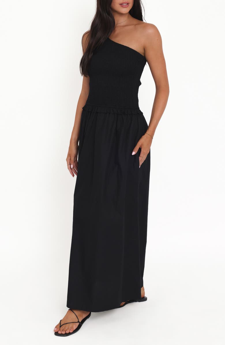 Petal & Pup Myla One-Shoulder Maxi Dress, Alternate, color, 