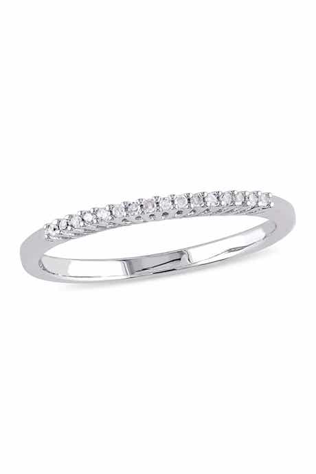 DELMAR Diamond Wedding Band Ring