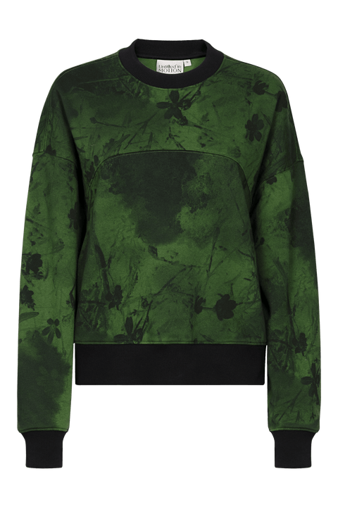 Dionea Crew Floral Print Sweatshirt