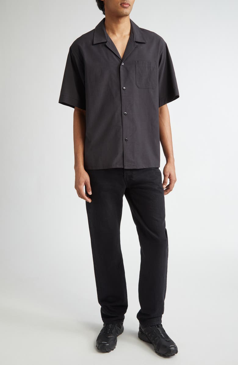 John Elliott Solid Camp Shirt, Alternate, color, 