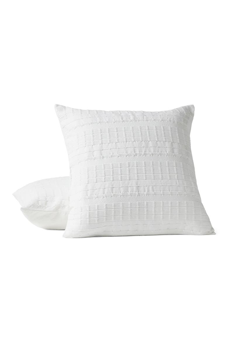 Sea Ridge Accent Pillow Cover, Main, color, ALPINE WHITE