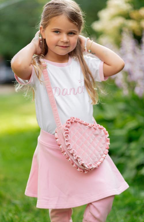 Bits & Bows Skirted Bow Jogger In Pink