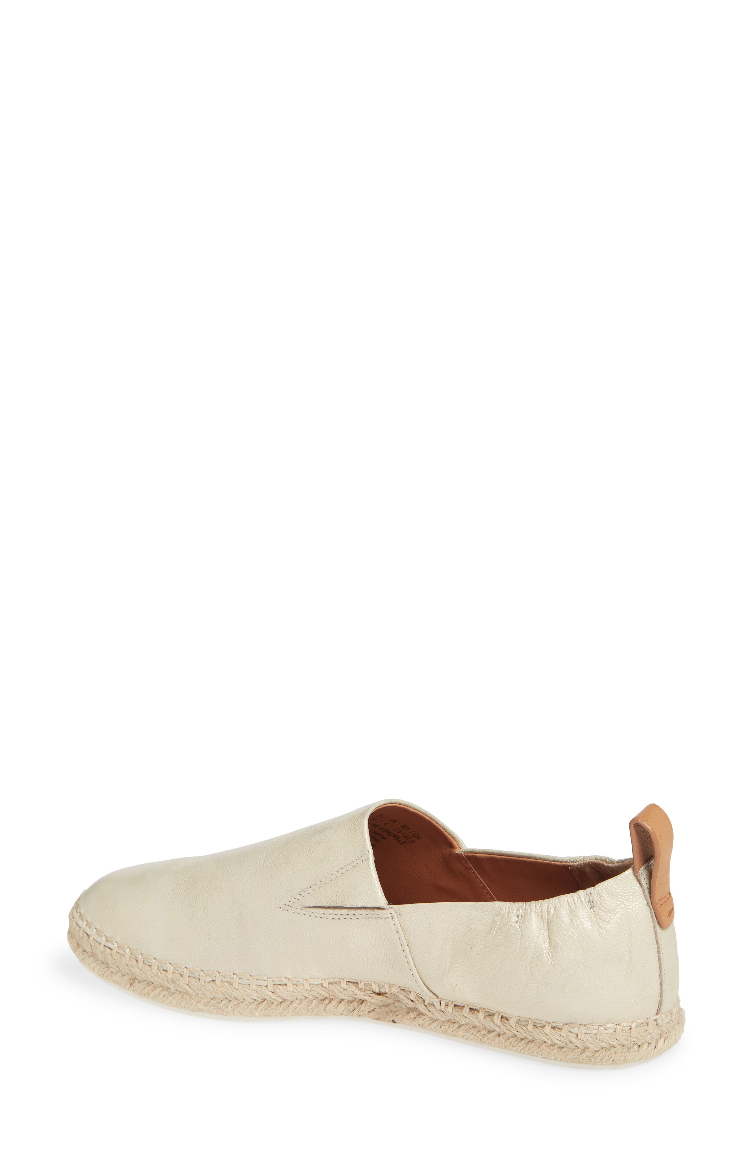 by Kenneth Cole Lizzy Espadrille Flat, Alternate, color, ICE LEATHER