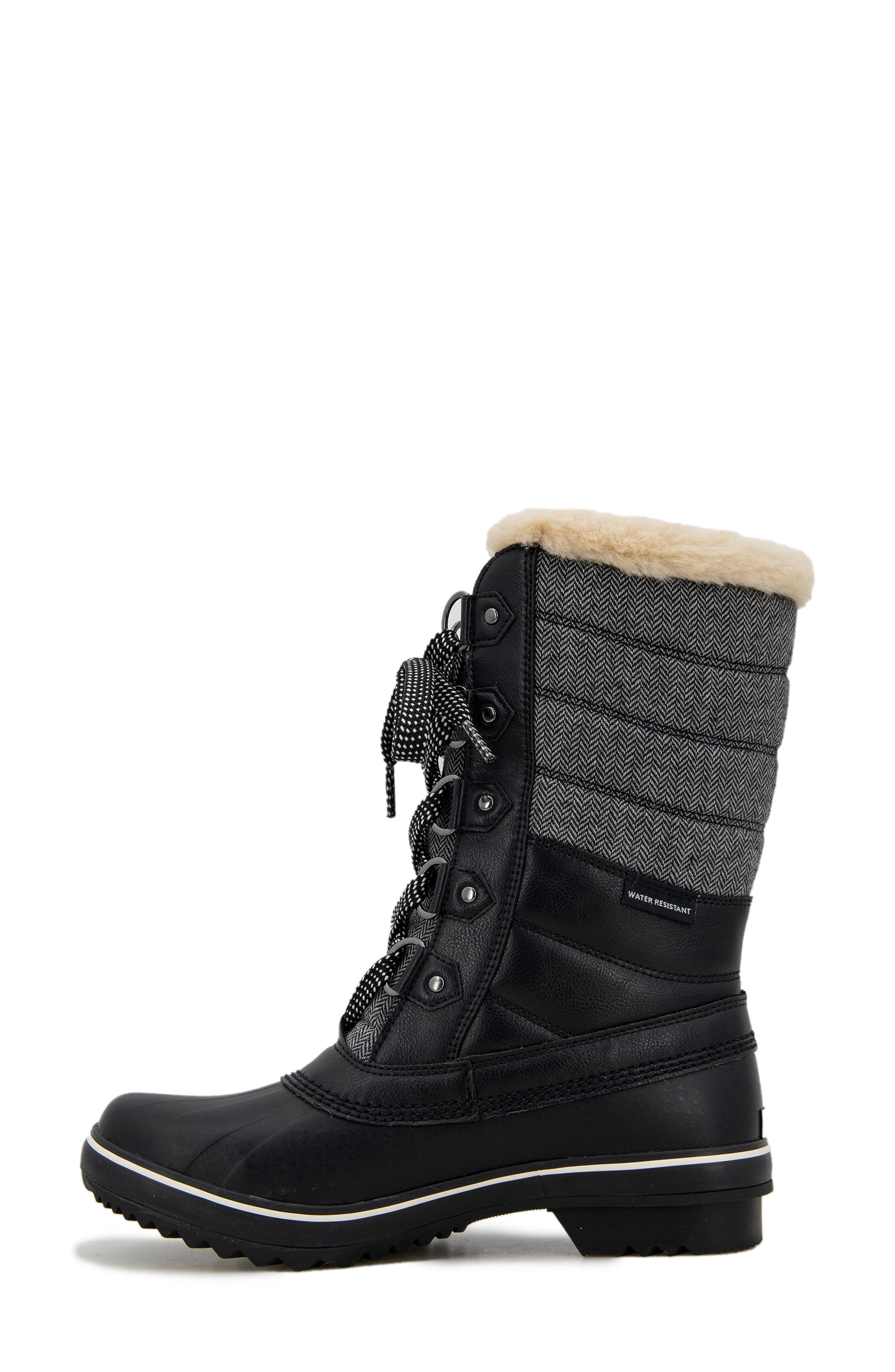 JBU Siberia Waterproof Faux Fur Lined Boot, Alternate, color, 