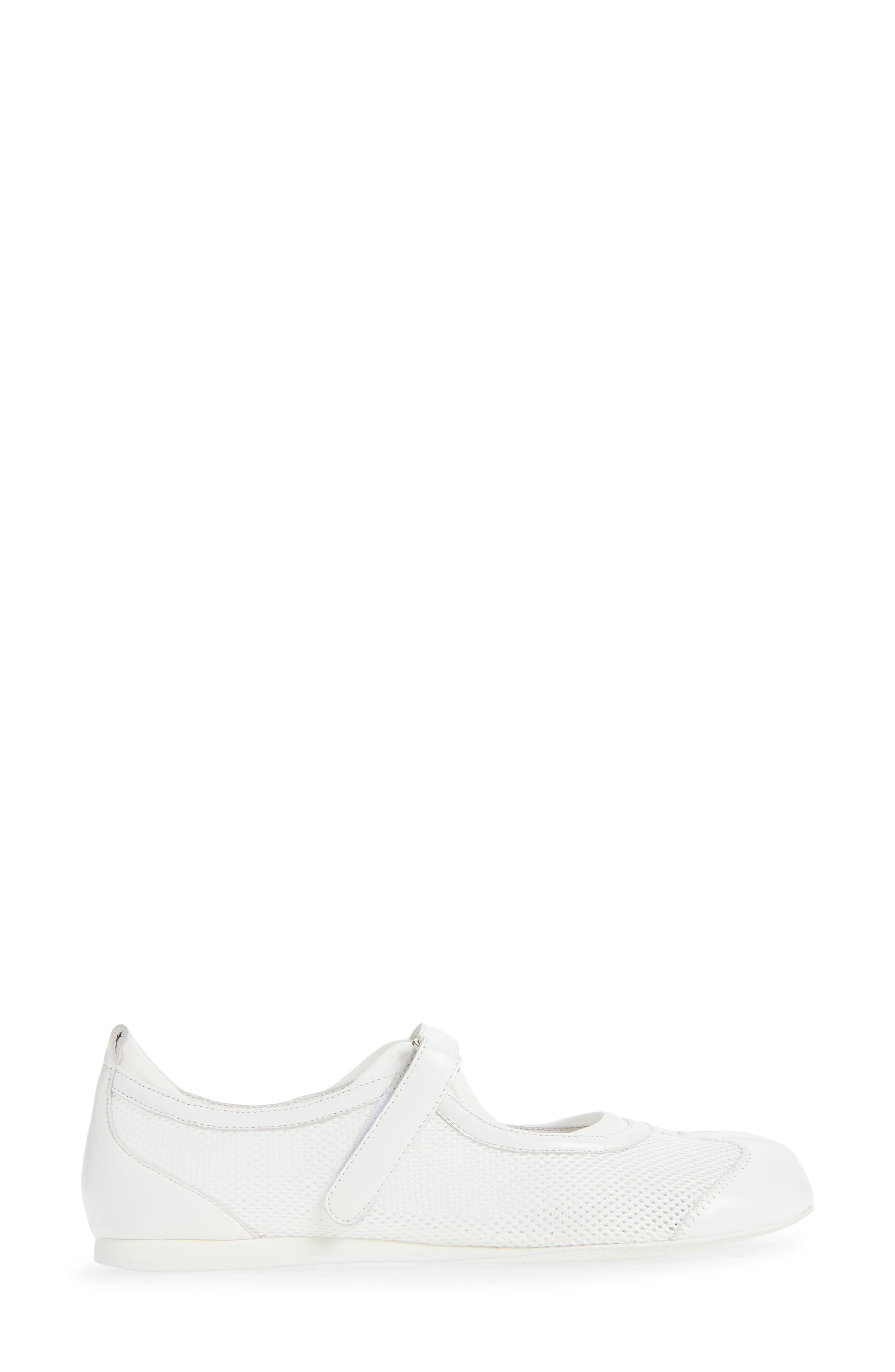 Thalion Mary Jane Sneaker, Alternate, color, WHITE