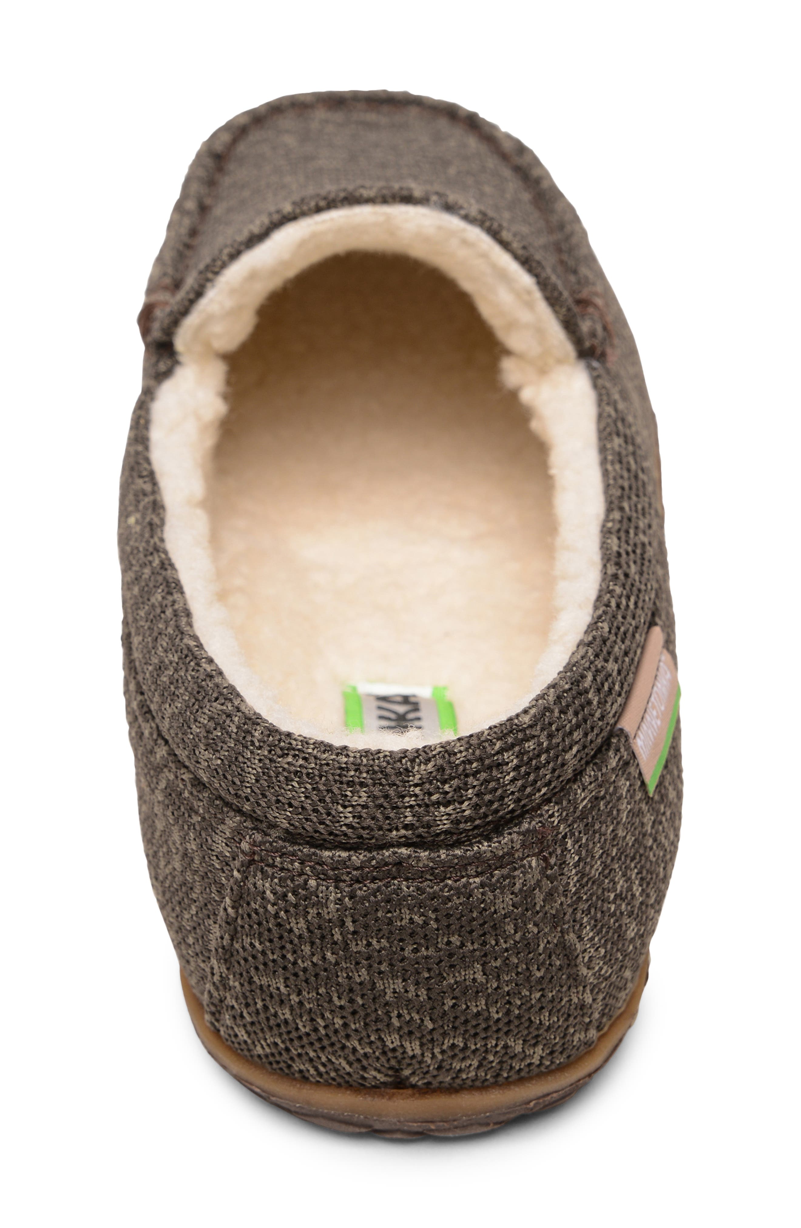 Minnetonka Elm Slipper, Alternate, color, Morel