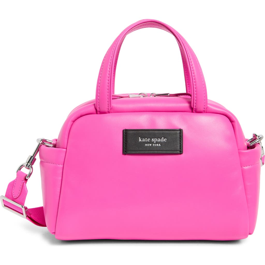 Kate Spade New York Puffed Leather Satchel Bag