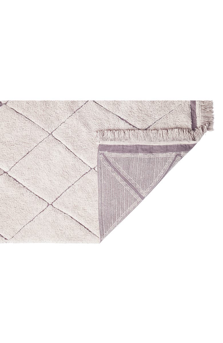 Lorena Canals RugCycled Bereber Washable Cotton Blend Rug, Alternate, color, Natural Rugcycled Yarn