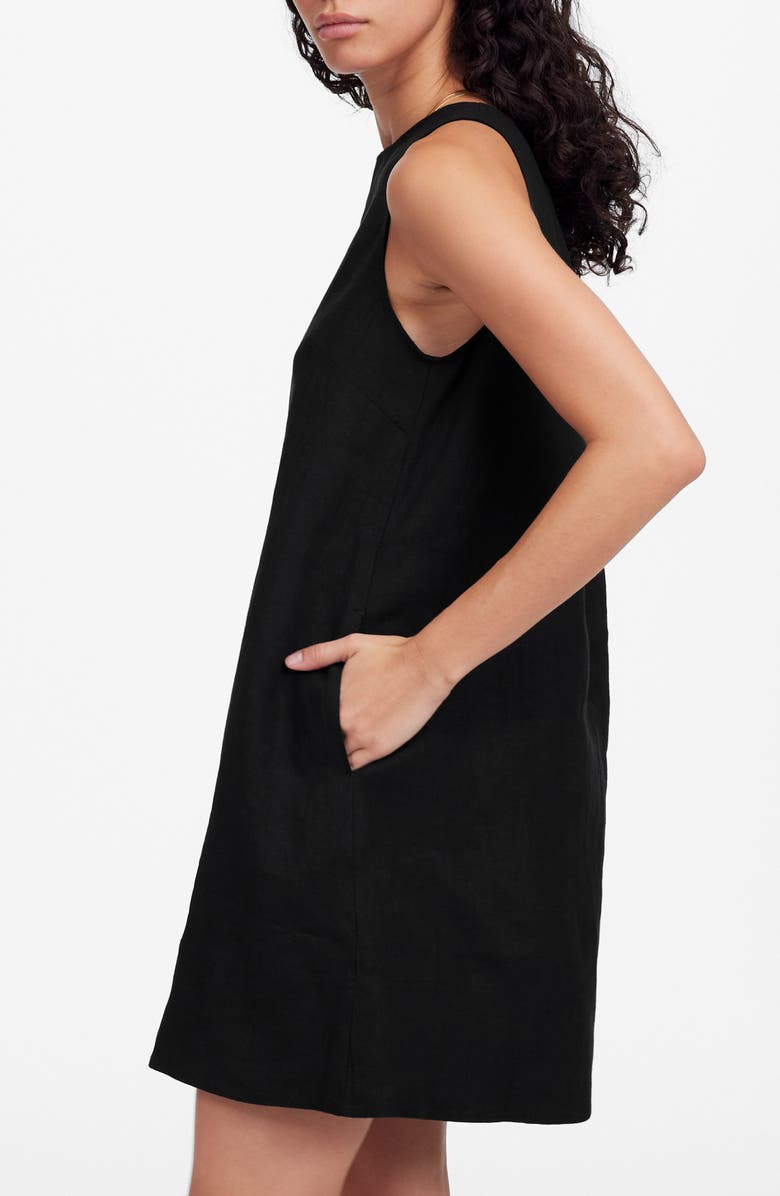 Madewell Leilani Linen Dress, Alternate, color, 