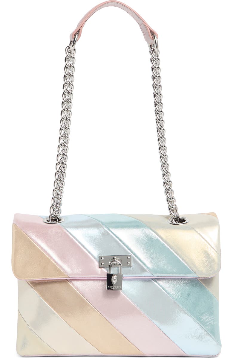 Kurt Geiger London Brixton Leather Lock Bag, Main, color,