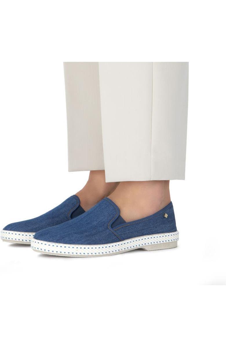 Rivieras Jean Slip-On Loafer, Alternate, color, Light Denim