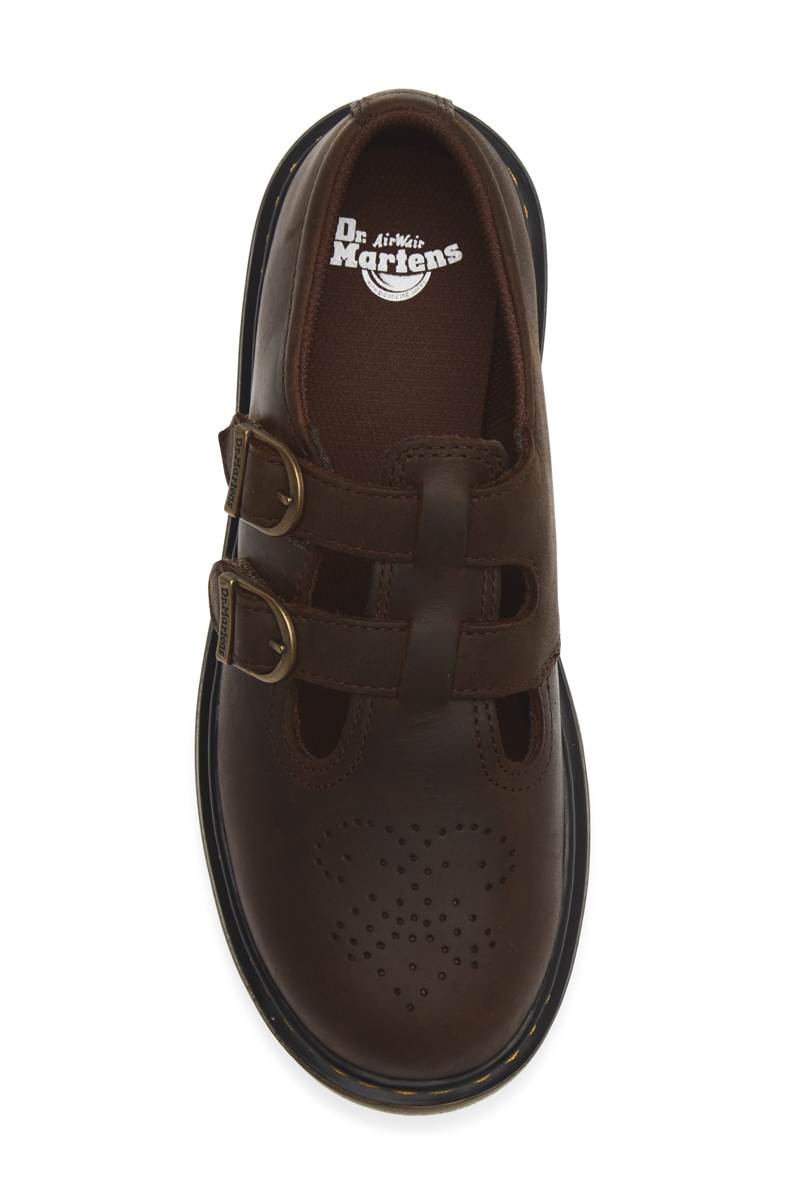 Kids' 8065 Mary Jane, Alternate, color, DARK BROWN