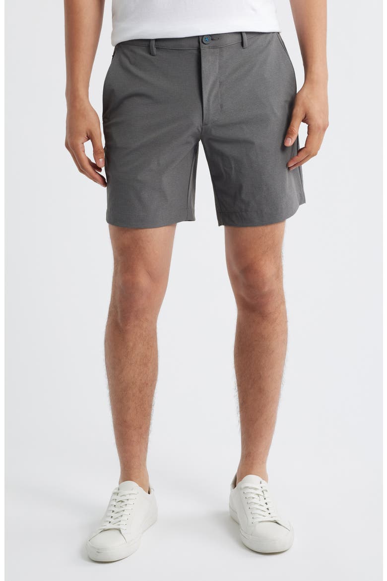 Chip Shot IslandZone® Stretch Nylon Blend Ripstop Shorts, Main, color, FOG GREY
