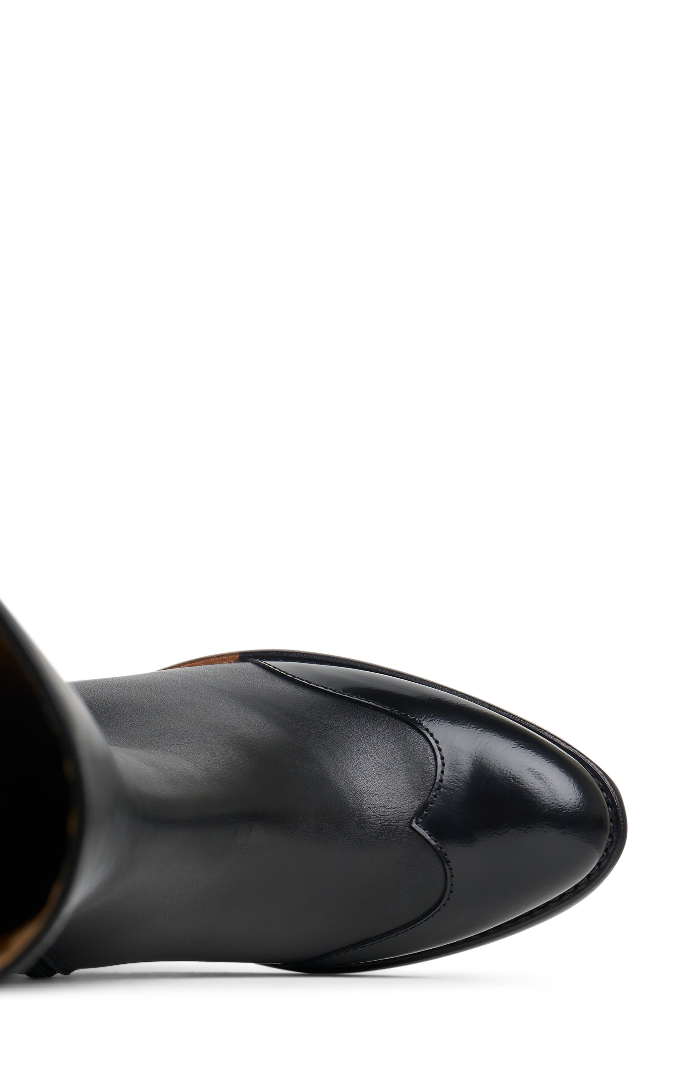 The Office of Angela Scott Ms. Sylvie Knee High Boot, Alternate, color, Black On Black