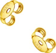 In Season Jewelry Yellow Gold Replacement Standard Backs