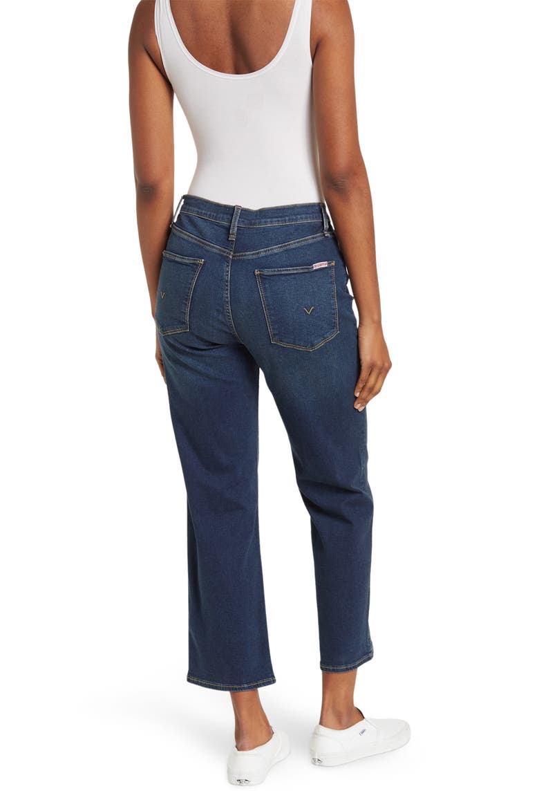 HUDSON Noa Mid Rise Crop Straight Leg Jeans, Alternate, color, EFFRIE