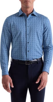 Bugatchi James OoohCotton® Floral Button-Up Shirt