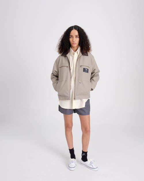 Hommegirls Work Jacket Grey Canvas