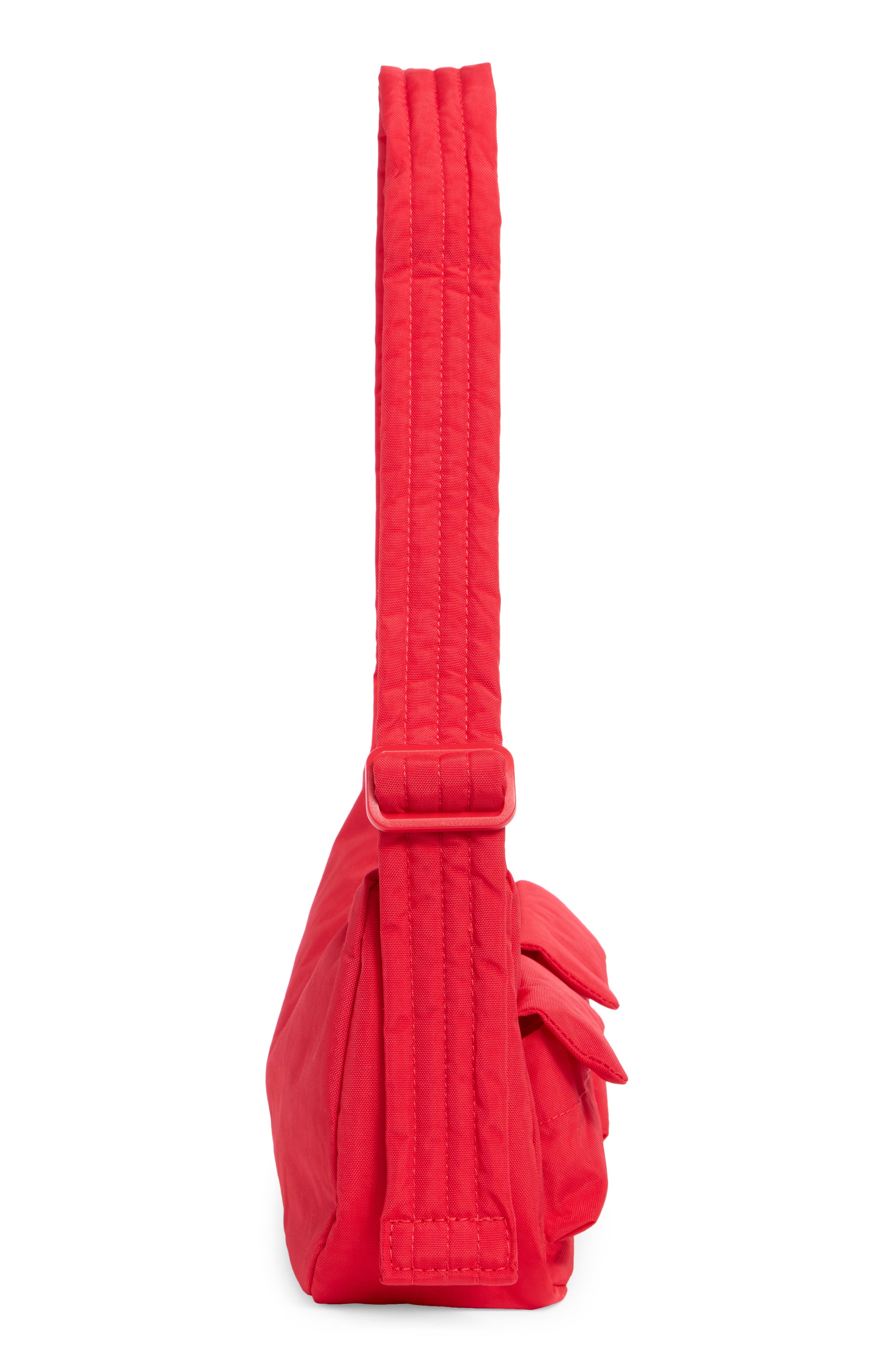 Cargo Shoulder Bag, Alternate, color, CANDY APPLE RED