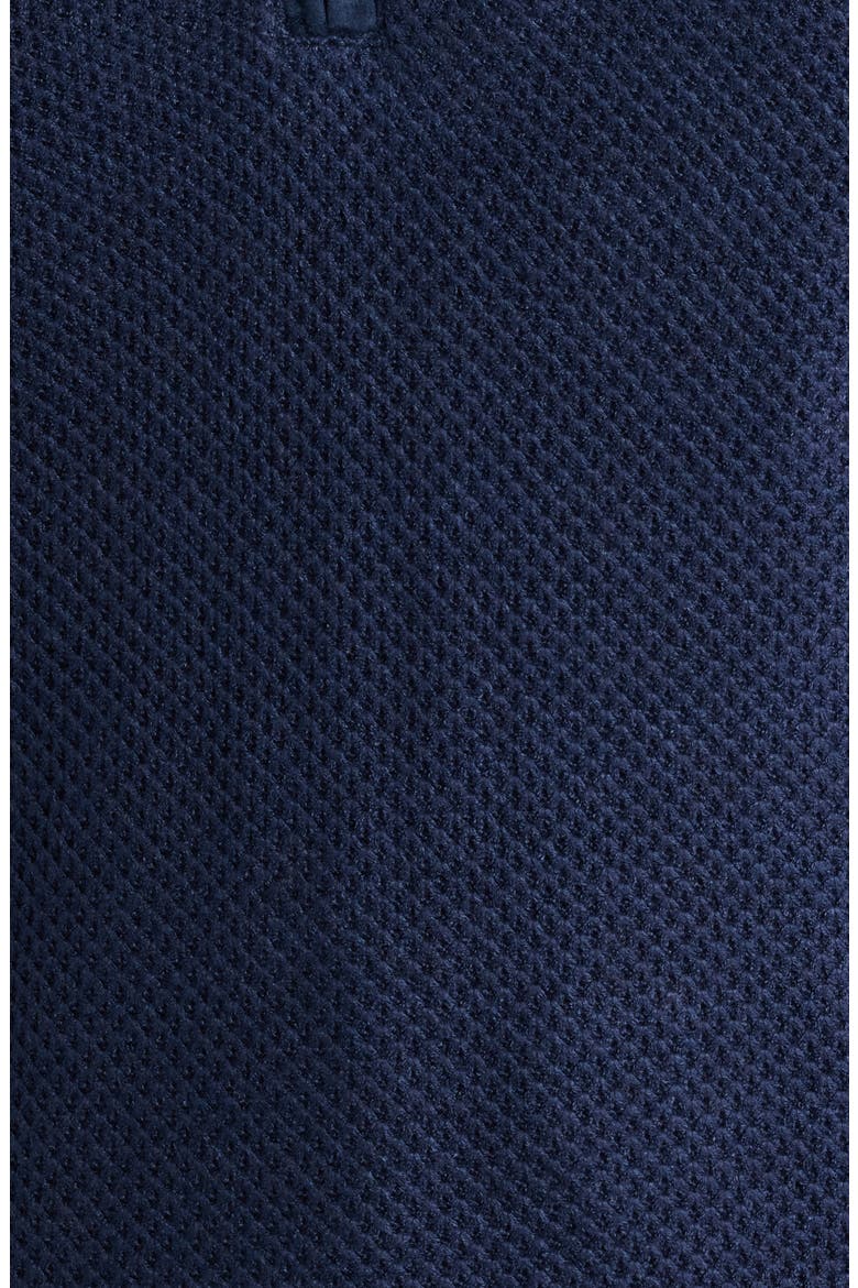 Dalton Mélange Quarter Zip Pullover, Alternate, color, NAVY