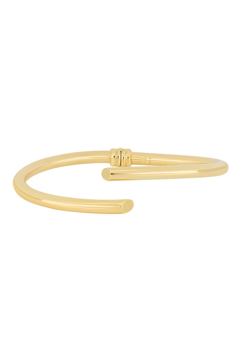 14K Gold Bypass Bangle Bracelet, Main, color, 14K YELLOW GOLD