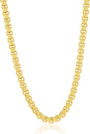 BLACKJACK Men's Round Box Chain Necklace