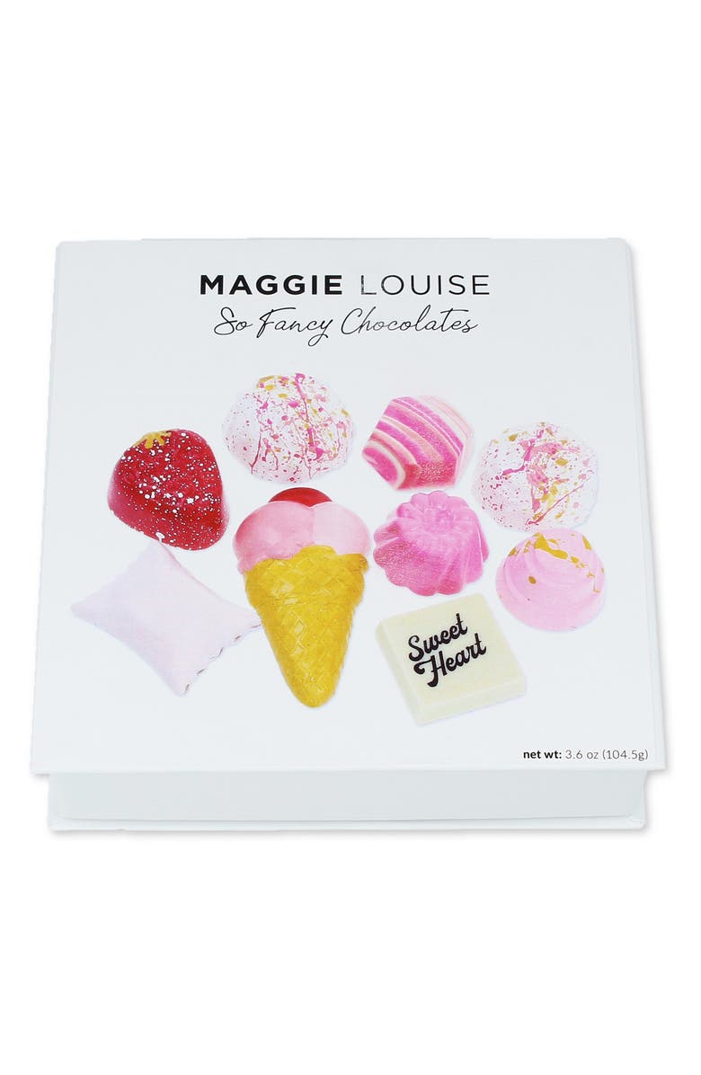 Maggie Louise Confections So Fancy 9-Piece Chocolate Set, Alternate, color, 