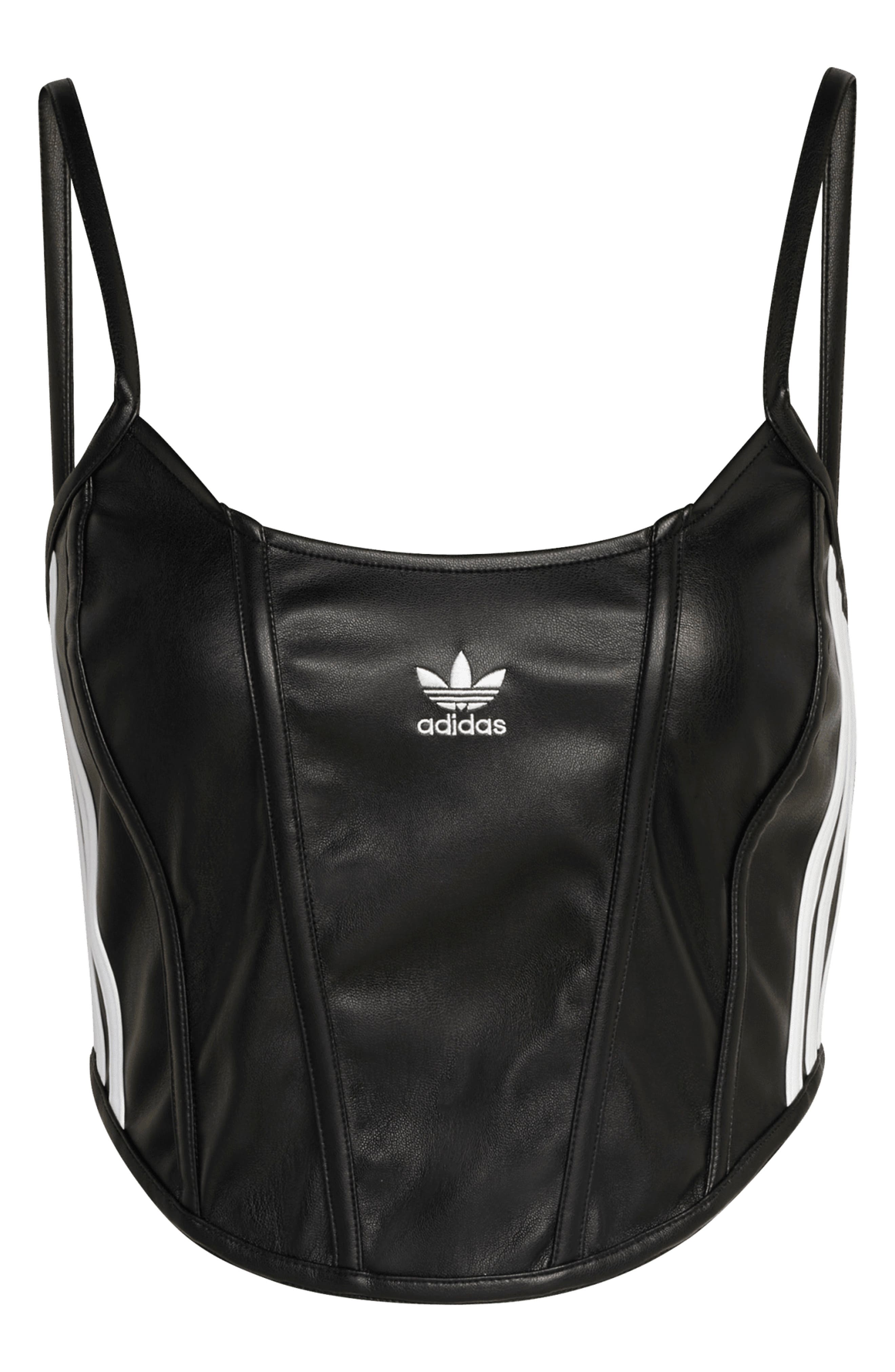 adidas faux leather