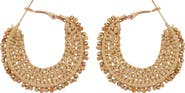 Panacea Woven Hoop Earrings