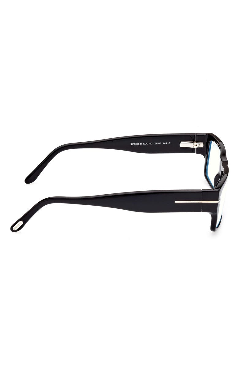 TOM FORD 54mm Blue Light Blocking Glasses, Alternate, color, 