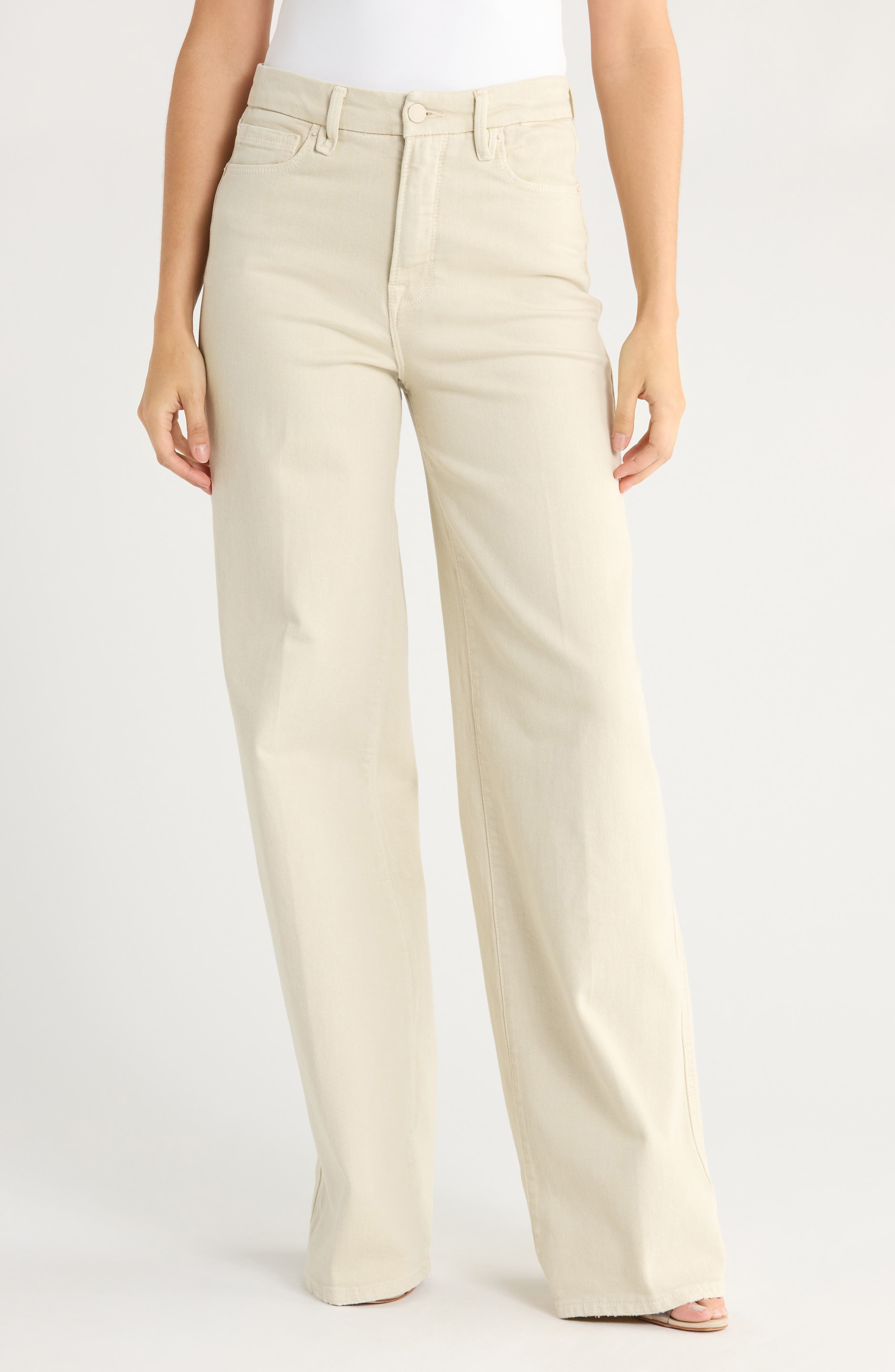 Good American Good Skate Wide Leg Jeans
