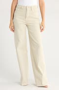 Good American Good Skate Wide Leg Jeans