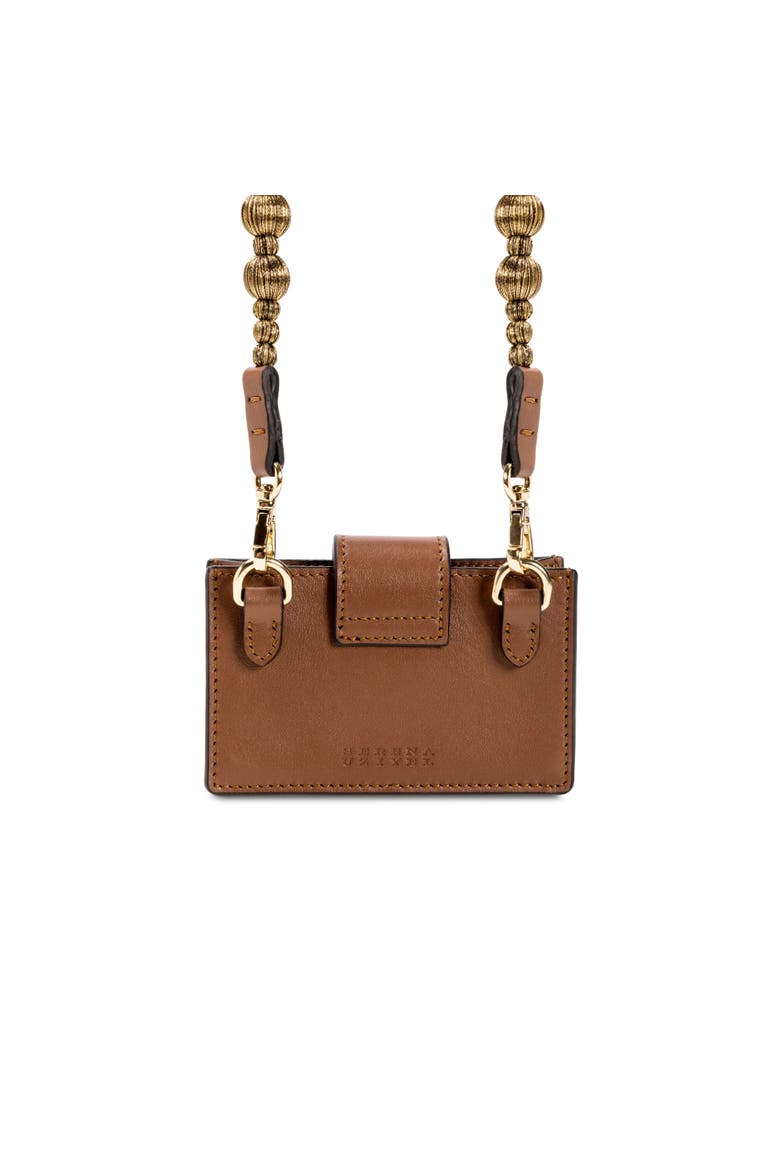 Alessa Camello Card Holder, Alternate, color, Camello
