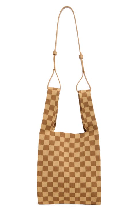 Shea Checkerboard Tote