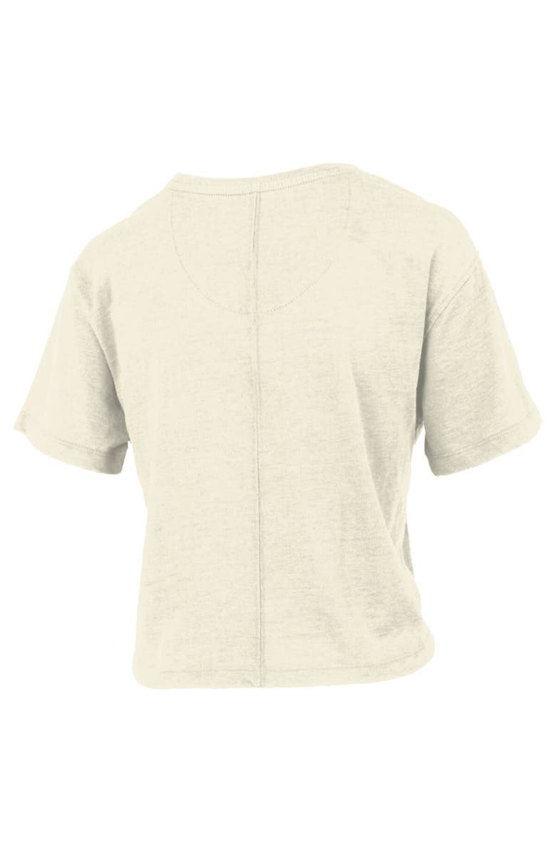 PRESSBOX Women's Pressbox Natural Tennessee Volunteers Vintage Wash Waist-Length Slub T-Shirt, Alternate, color, Natural