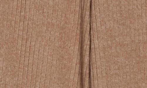 90 Degree By Reflex Swiftstride Rib Knit Wide Leg Pants In Brown