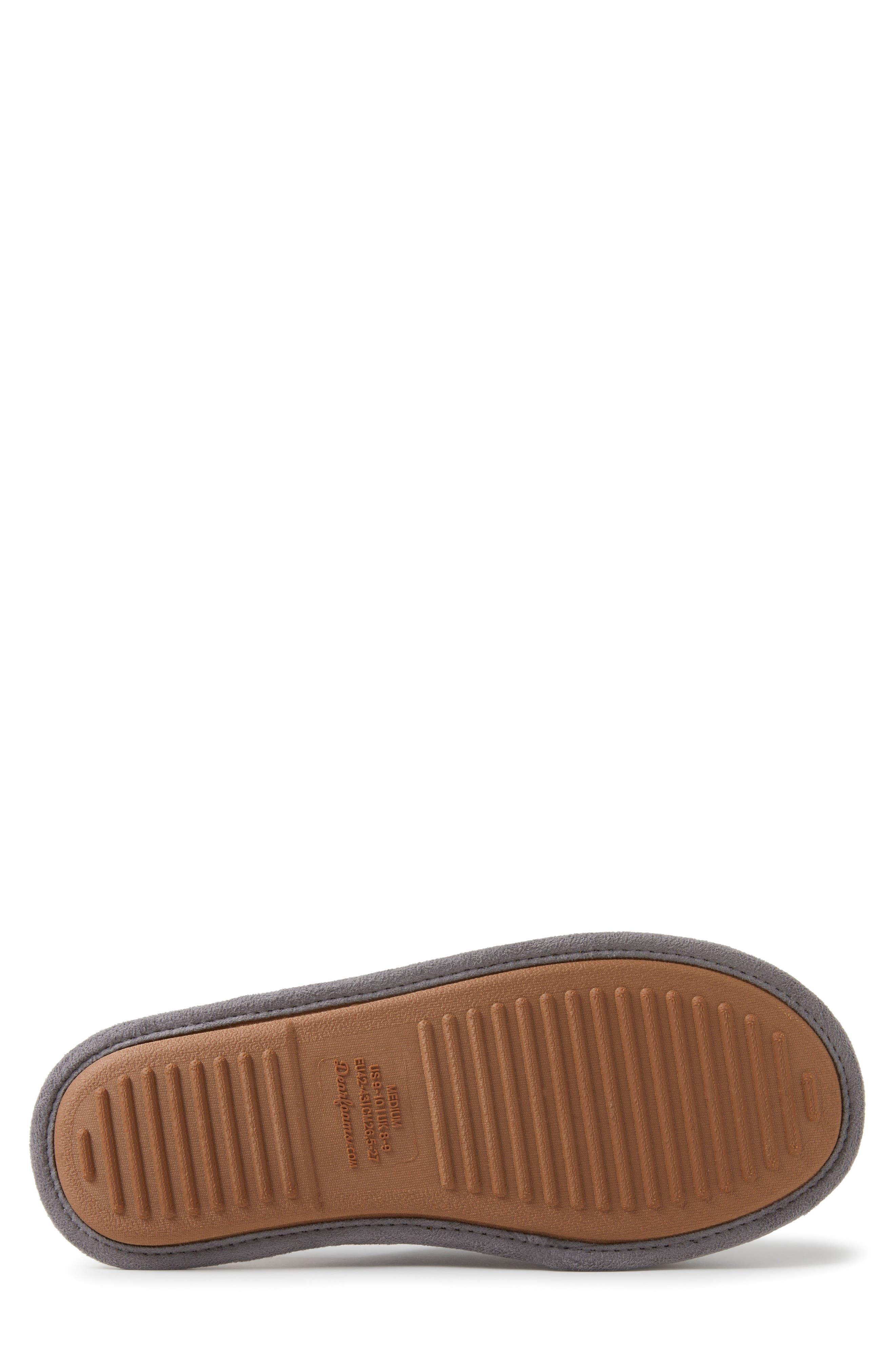 Carson Papa Bear Dad Scuff Slipper, Alternate, color, LIGHT HEATHER GREY