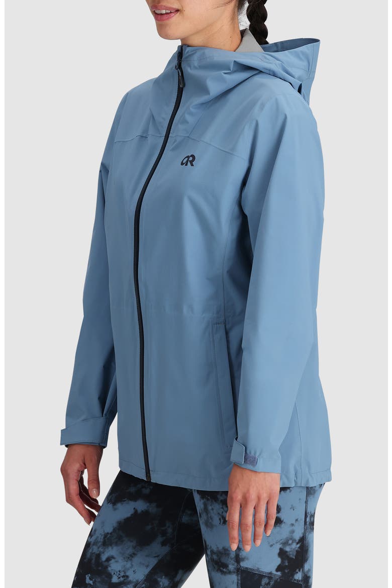 Stratoburst Packable Rain Jacket, Alternate, color, OLYMPIC