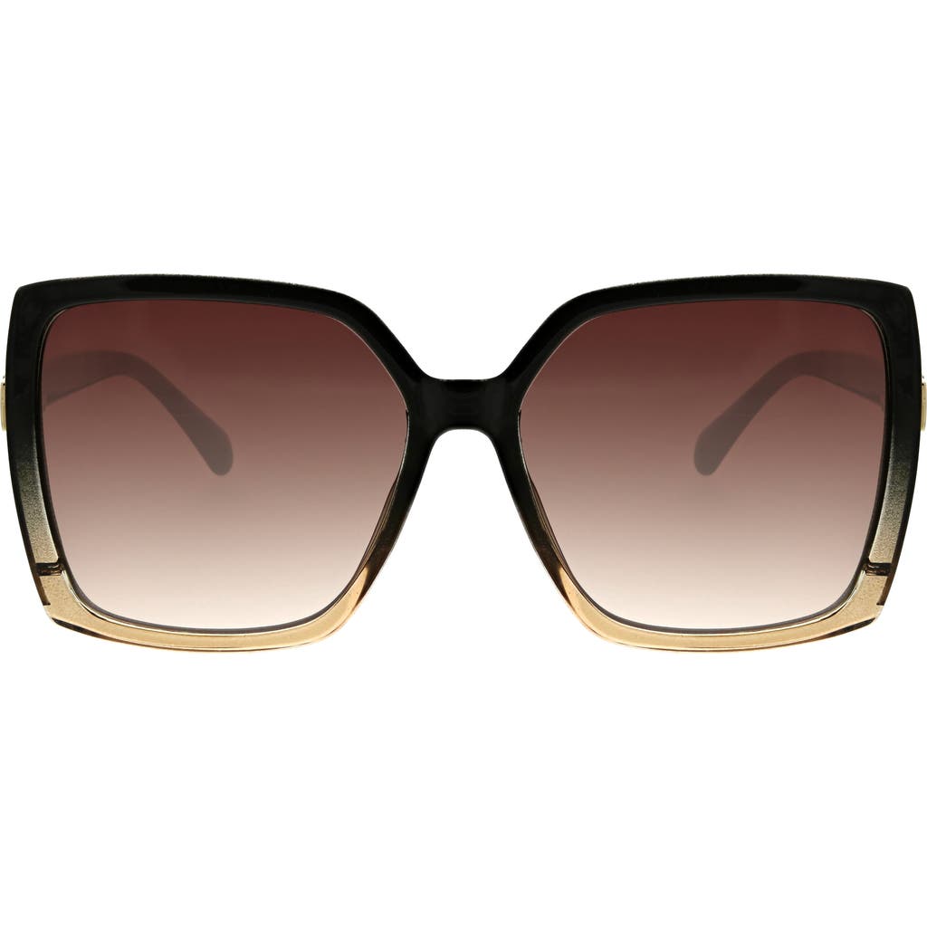 Bcbg 60mm Glam Square Sunglasses In Black