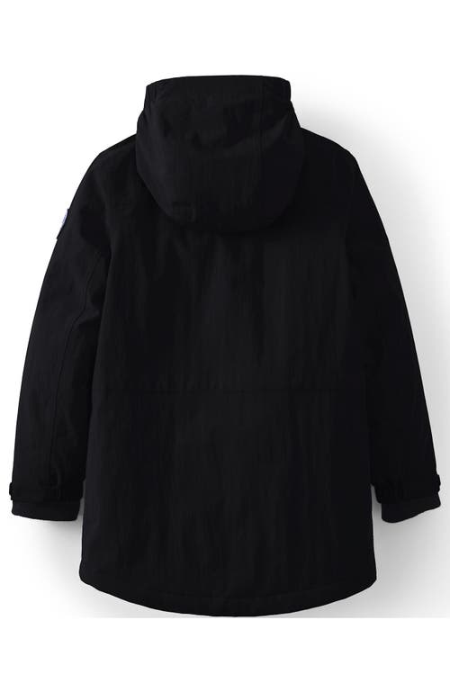 Lands' End Kids Squall Waterproof Insulated Winter Parka In Black