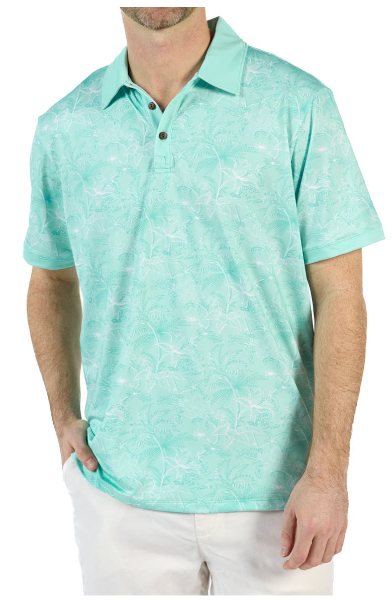Kenny Flowers The Mulligan Mint - Golf Shirt, Main, color, Mint